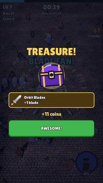 Treasure chest rewards